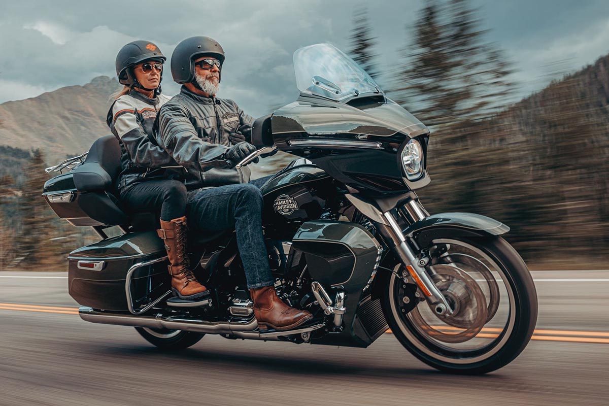 Harley-Davidson selle passager confort touring bagger