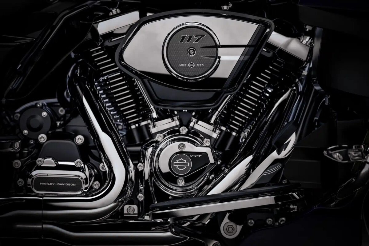 Harley-Davidson Milwaukee-Eight 117 moteur V-twin distribution variable