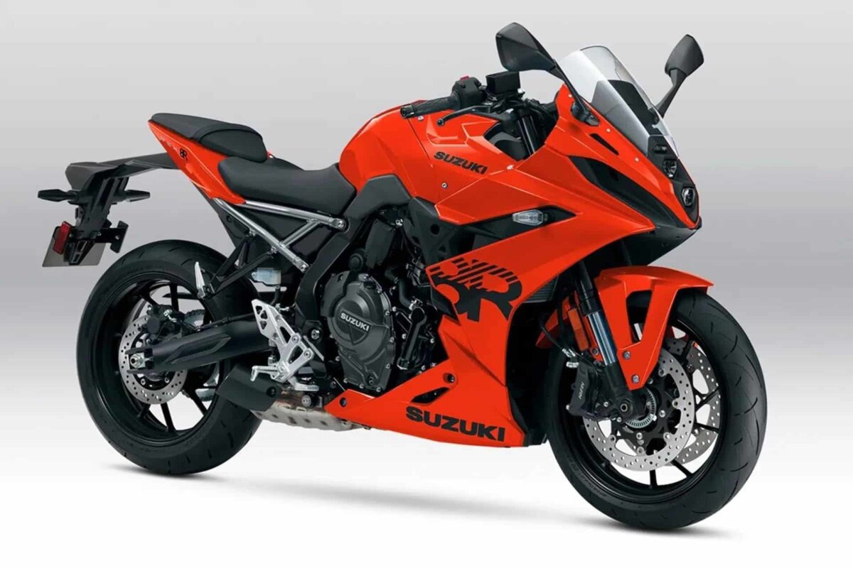 Suzuki GSX-8R moteur bicylindre parallèle 776 cm3 vilebrequin 270 degrés