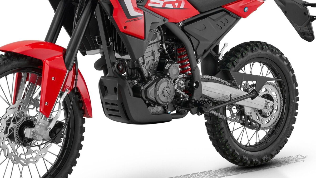 échappement trail A2 QJ Motor SRT 300DX