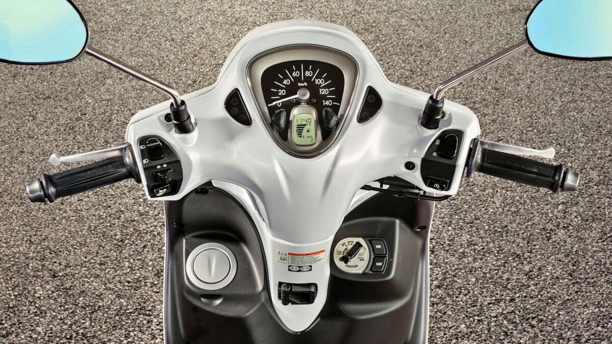 tableau de bord scooter 125 instrumentation Yamaha Delight 125