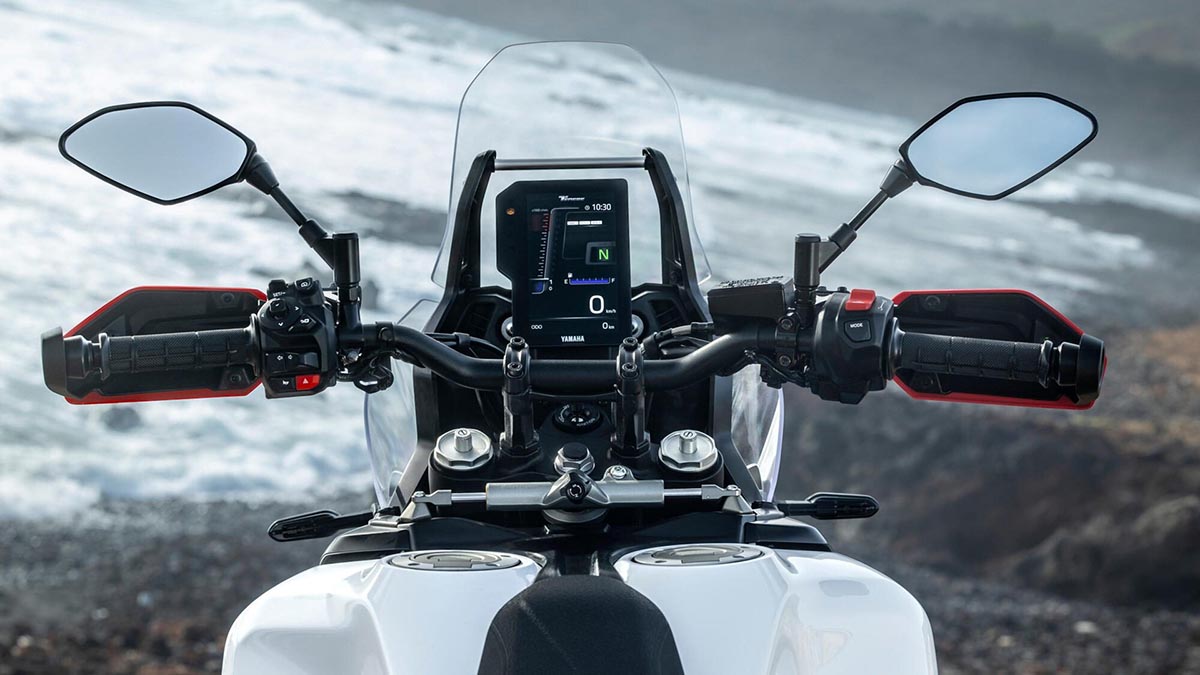 Yamaha Ténéré 700 World Raid 2026 écran TFT 6,3 pouces vertical navigation MyRide