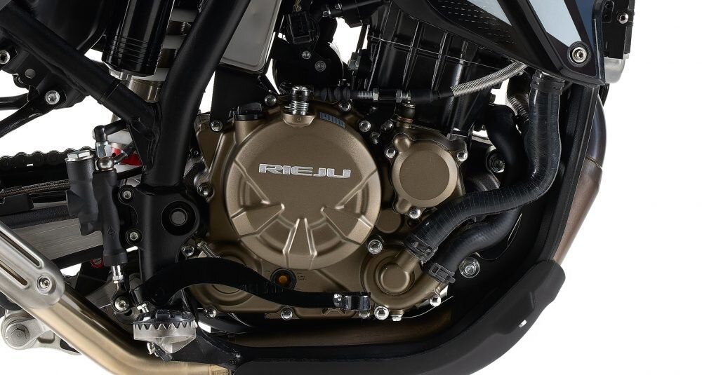 monocylindre 293 cm3 injection liquide 33,5 ch 27 Nm Rieju Aventura Rally 307