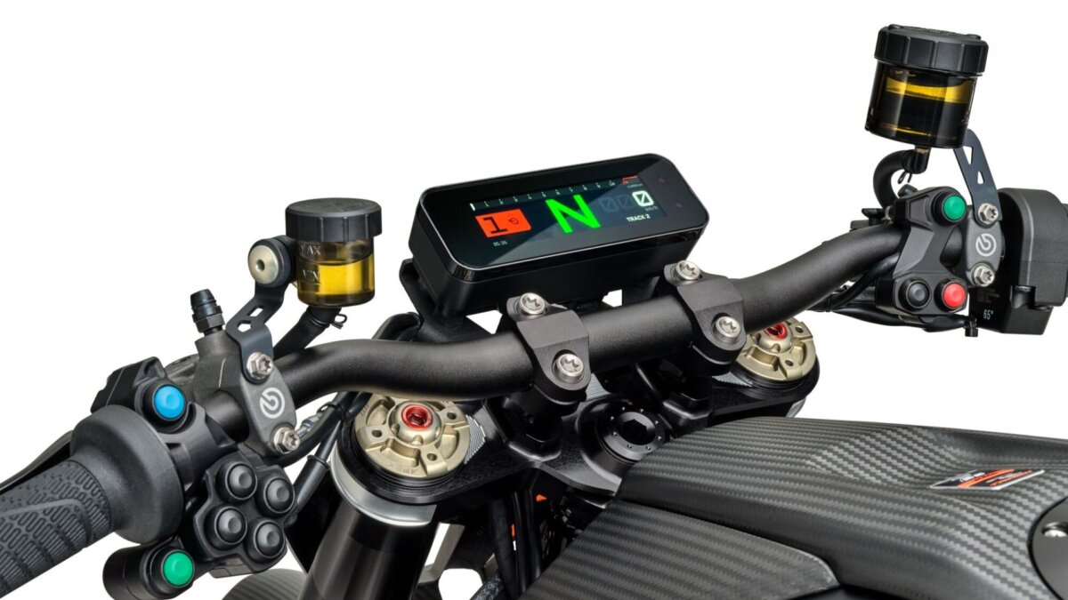 KTM 1390 Super Duke RR Track instrumentation électronique piste modes