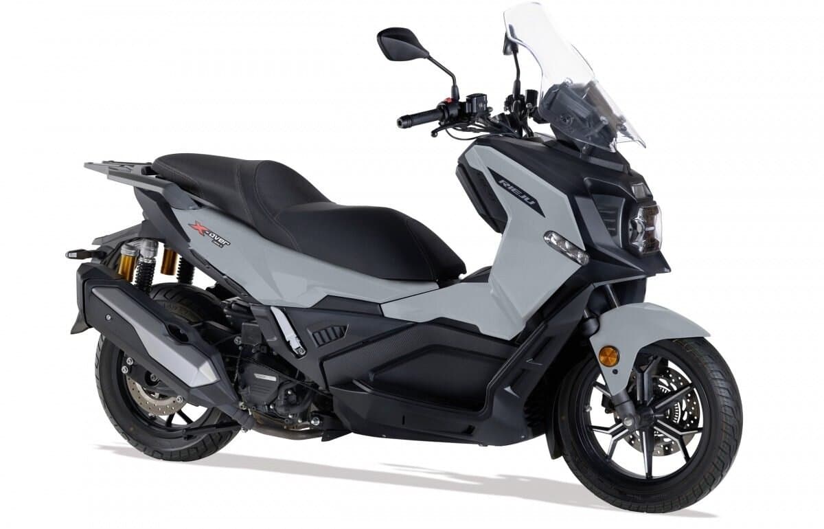 scooter trail Rieju X-OVER 357 monocylindre 357cc ABS TCS prix accessible