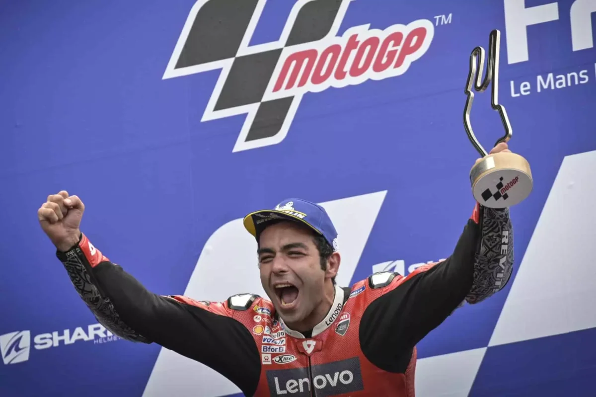 Aprilia MotoGP Jorge Martin victoire Le Mans course sèche